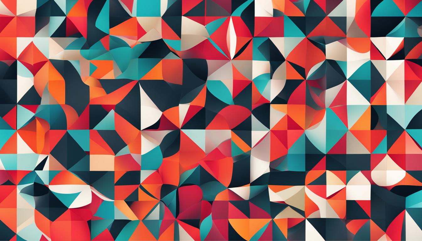 Une Image Gif Est Constituée D'objets Géométriques