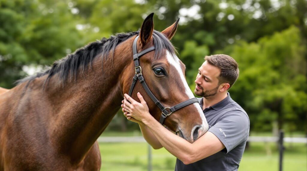 ostéopathe equin etude