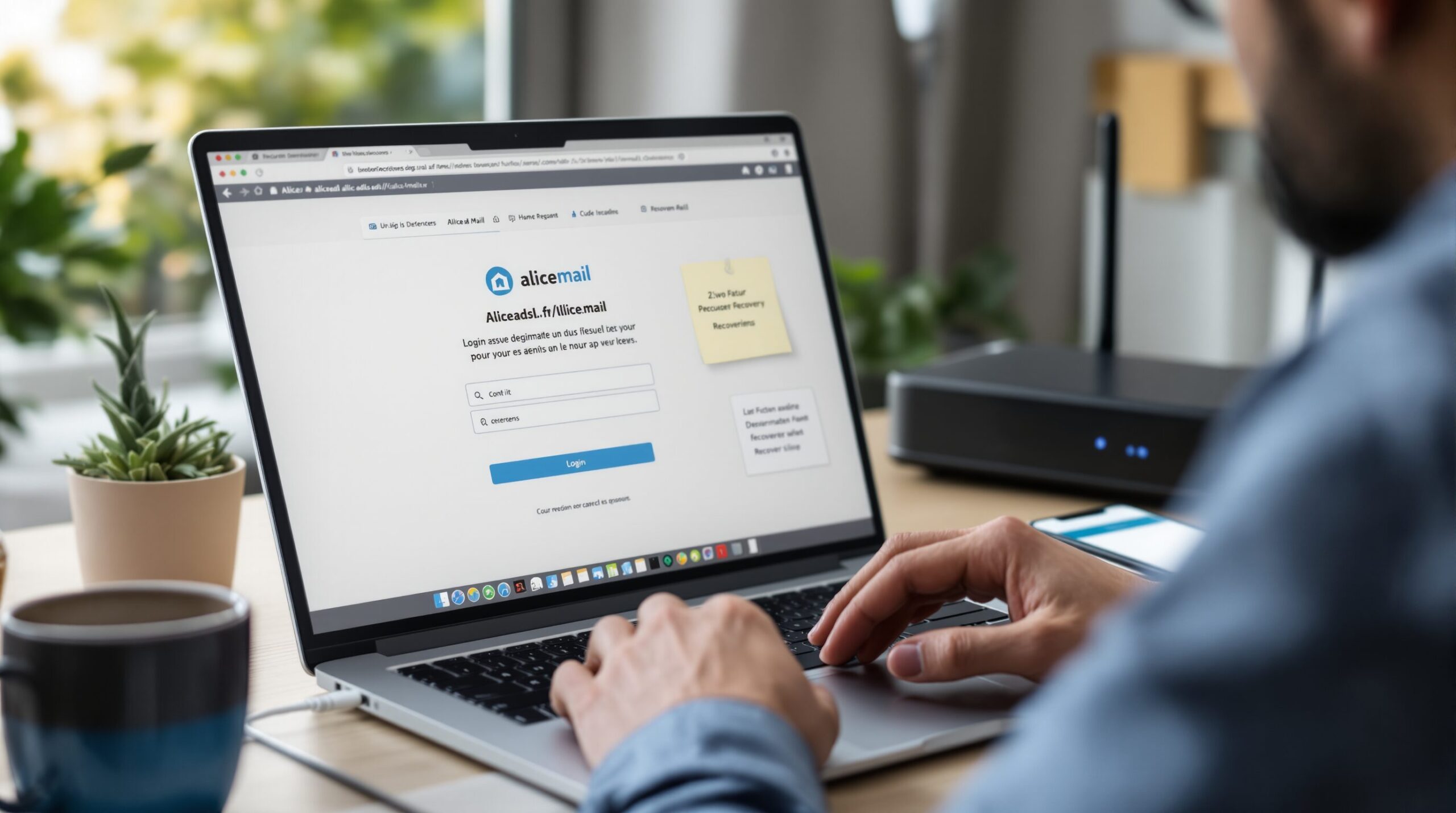 Accès alice mail, webmail Zimbra et dépannage