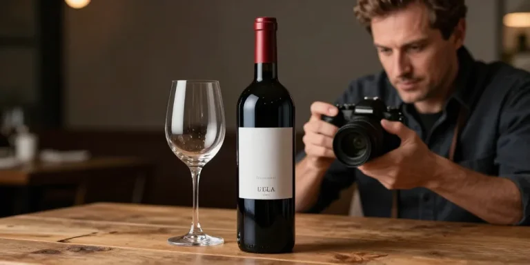 photographe bouteille de vin