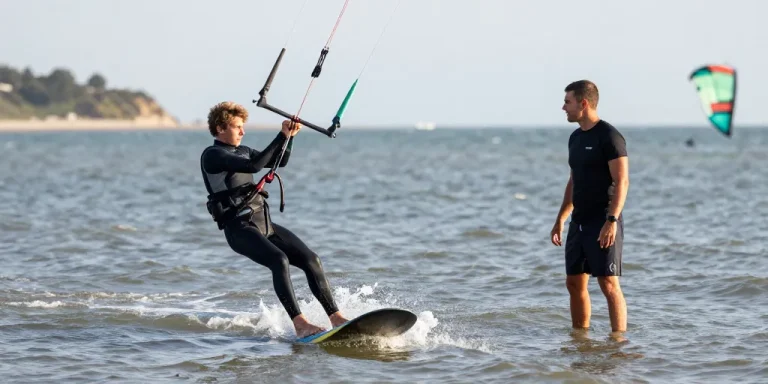 initiation kitesurf
